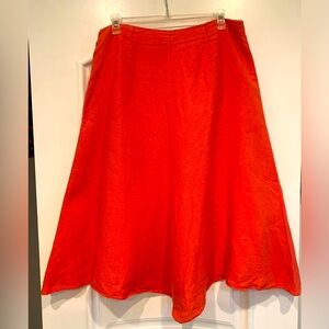 Banana republic, coral mini skirt